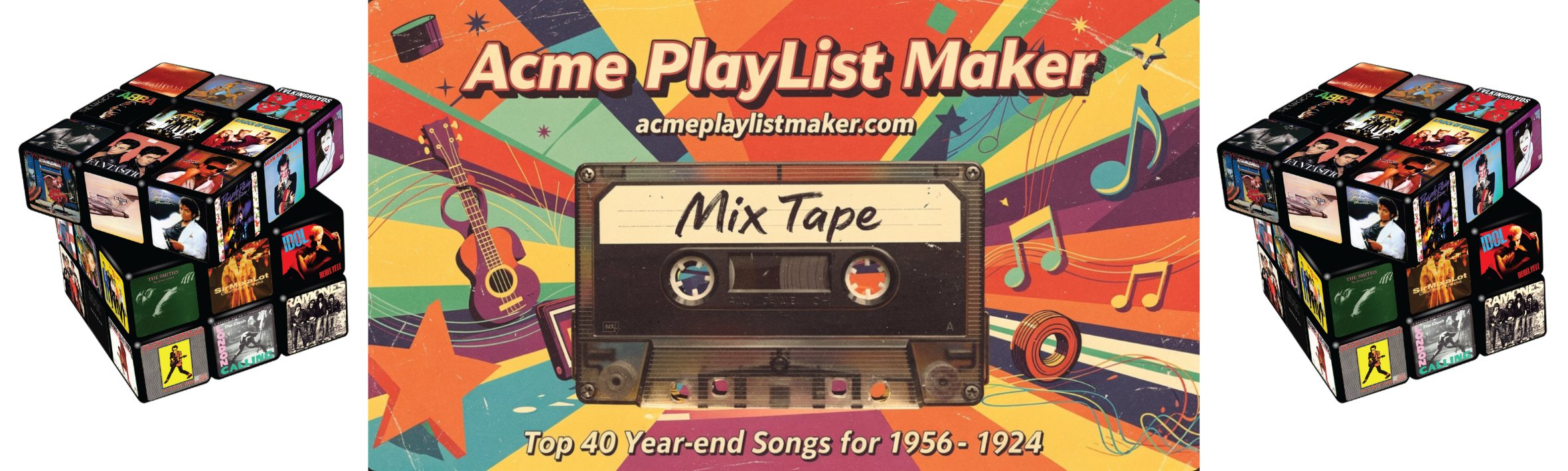 AcmePlayListMaker - Mix Tape banner