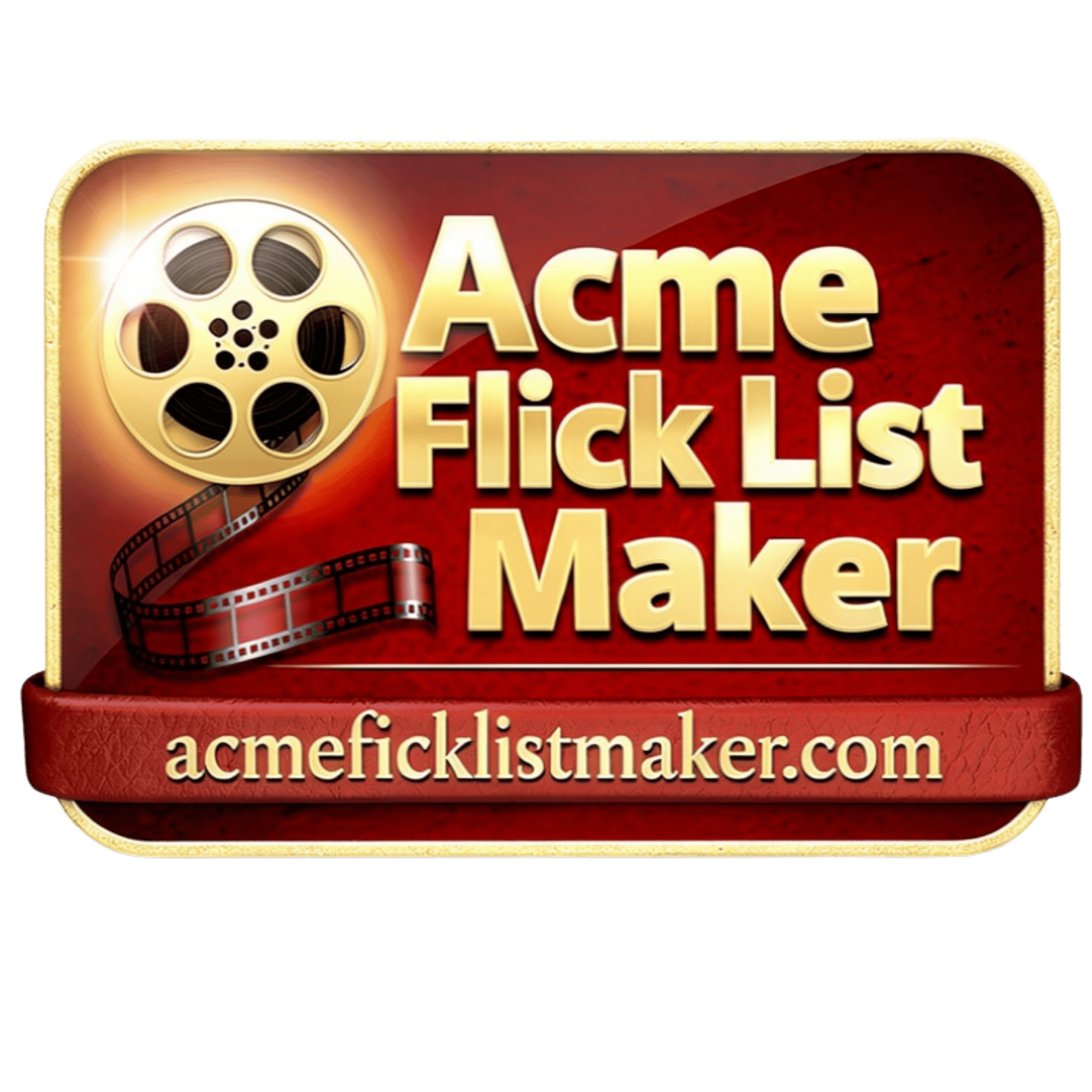 Acme Playlist Maker movie watchlist maker logo
